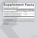 Suplementos Luteína vegana + zeaxantina (20 mg)  orgánico