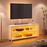 Soporte de TV Rolanstar con Montaje y Salida de Poder, Ajustable