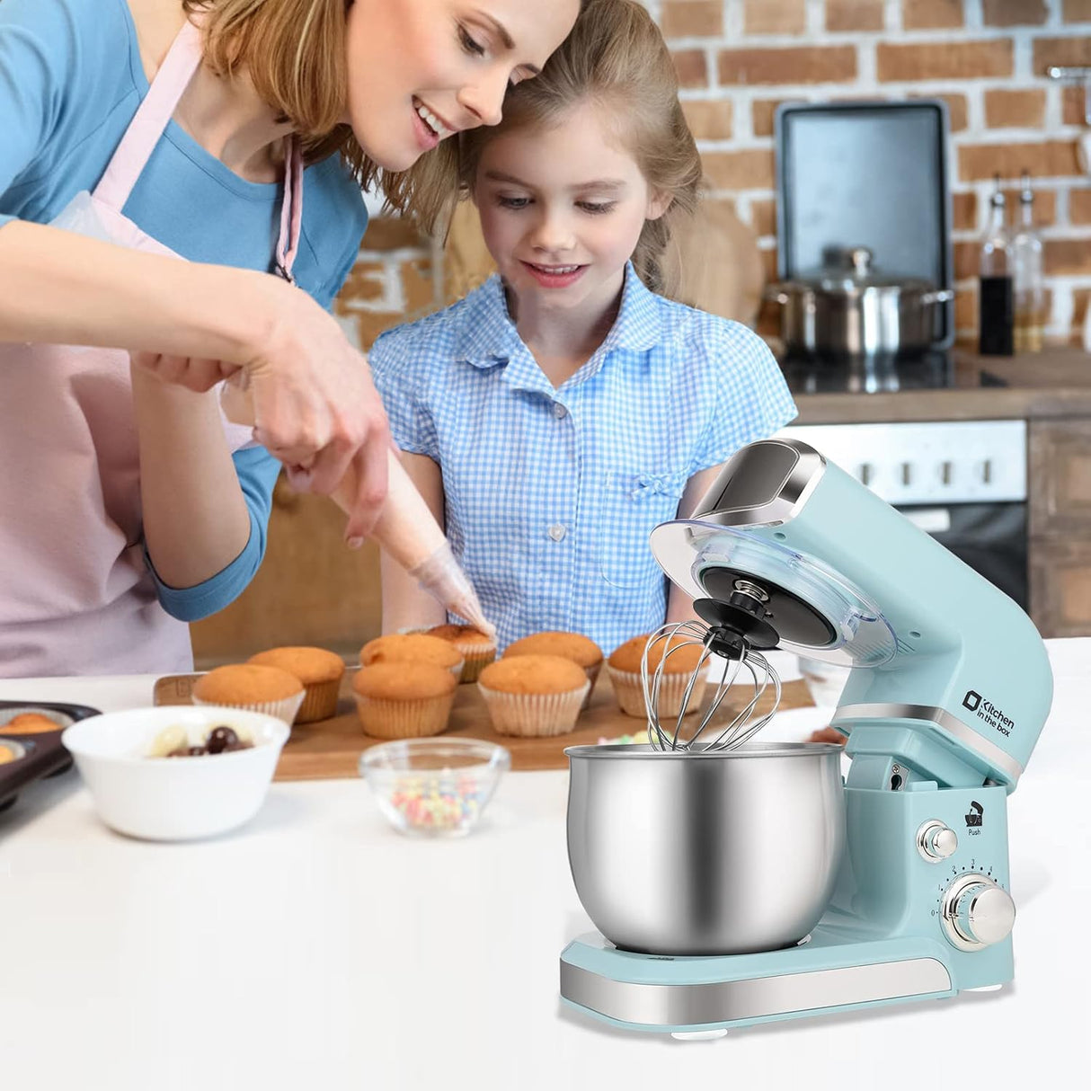 Batidora de Cocina Kitchen in the Box 3.2Qt, 6 Velocidades