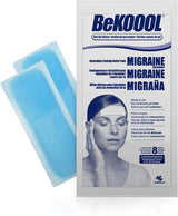 Relajante para migraña Be Koool, 12 packs, 4 hojas cada uno