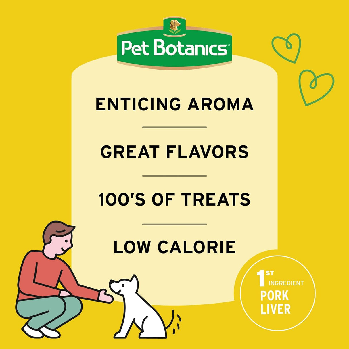 Premios para Perros Pet Botanics, Hígado de Cerdo, 20 oz