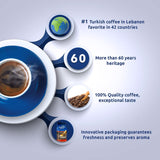Café Najjar, Café Turco Descafeinado 200g, 100% Arábica