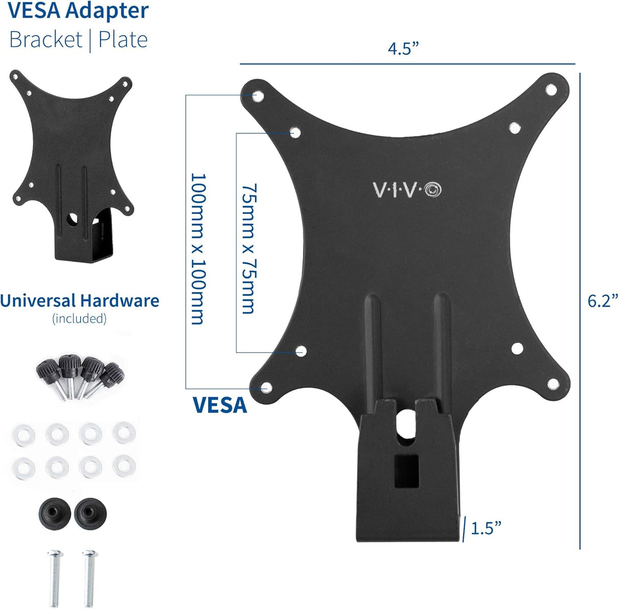 Adaptador VESA Rápido VIVO para Monitores Dell MOUNT-DLS024