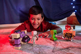Mattel Figuras Minecraft Legends 2-Pack Creeper y Bruiser, 3.25