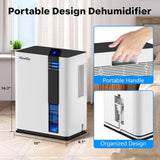 Deshumidificador para Hogar y Baño Apagado Automático