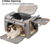Transportadora de Gato Grande, Aprobada Aerolínea, 14 lbs, 18