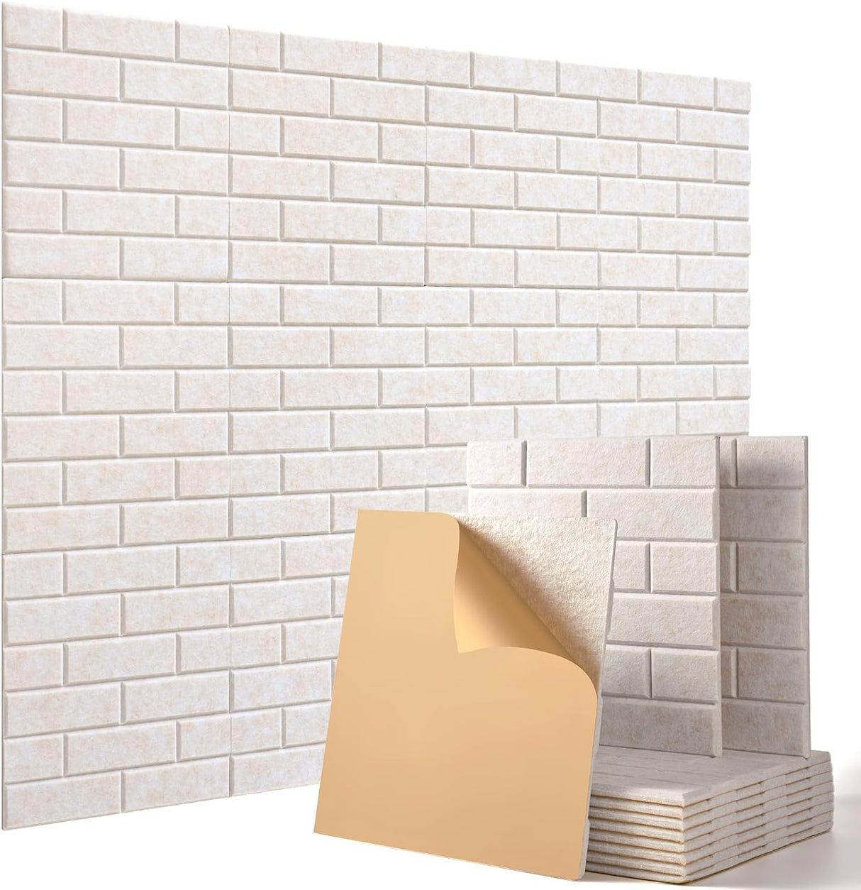 Paneles Acústicos Autoadhesivos 12 Piezas 12x12x0.4