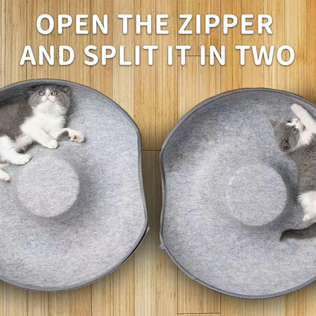 Cueva para Gatos MARUNDA, 2 Pack, Lavable y Desmontable