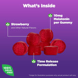 Natrol Time Release para un sueño reparador 3 mg 45 gomitas