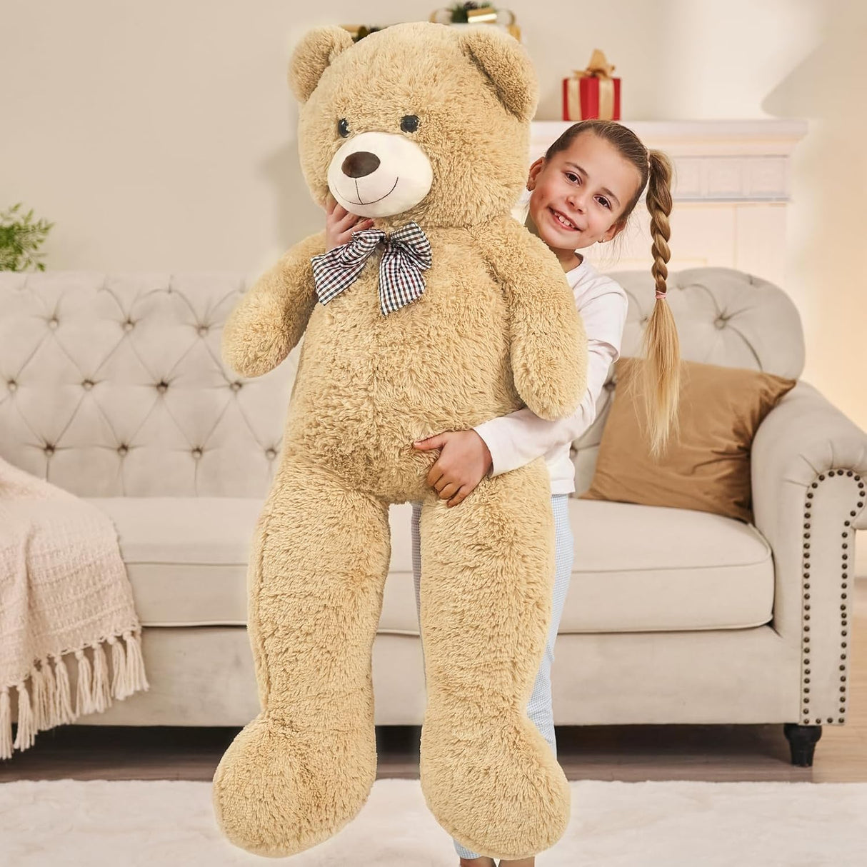 Gran Oso de Peluche 4 Pies MaoGoLan - Animal de Peluche Grande