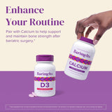 BariMelts Vitamina D3 5000 IU 90 tabletas, sabor manzana