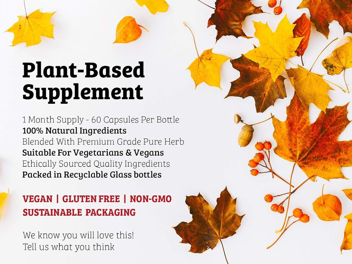 Suplemento Ashwagandha &amp; Shatavari 60 cápsulas vegetales