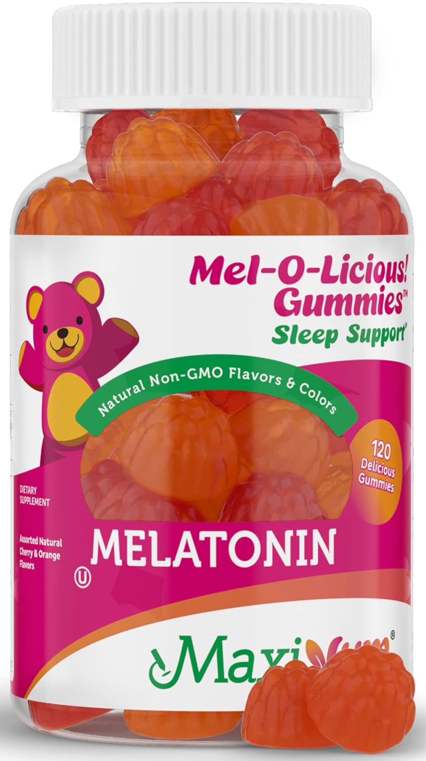 Maxi Health Tabletas masticables para ayudar a dormir  120un