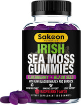 Gomas de gel de musgo de Irlanda con Saúco y Aceite de Semilla | 60 unidades