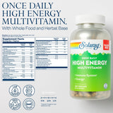 Multivitamínico Energético Solaray - Soporte Inmunitario 200 VegCaps