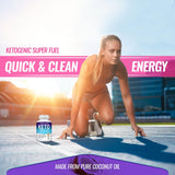 Suplementos Cápsulas de aceite de dieta cetosis 3000 mg