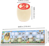 Juego de Bingo Ruso UPKOCH - Diversión para Adultos, Lotería