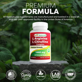 Complejo Arginina Citrulina 1000 Mg 120 Tabletas Best Naturals