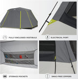 Tienda de campaña grande de varias habitaciones CORE