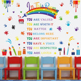 Vinilos Decorativos Wondever para Niños - Citas Inspiradoras