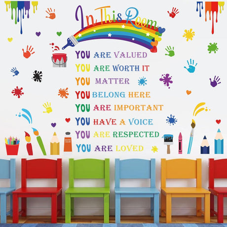 Vinilos Decorativos Wondever para Niños - Citas Inspiradoras