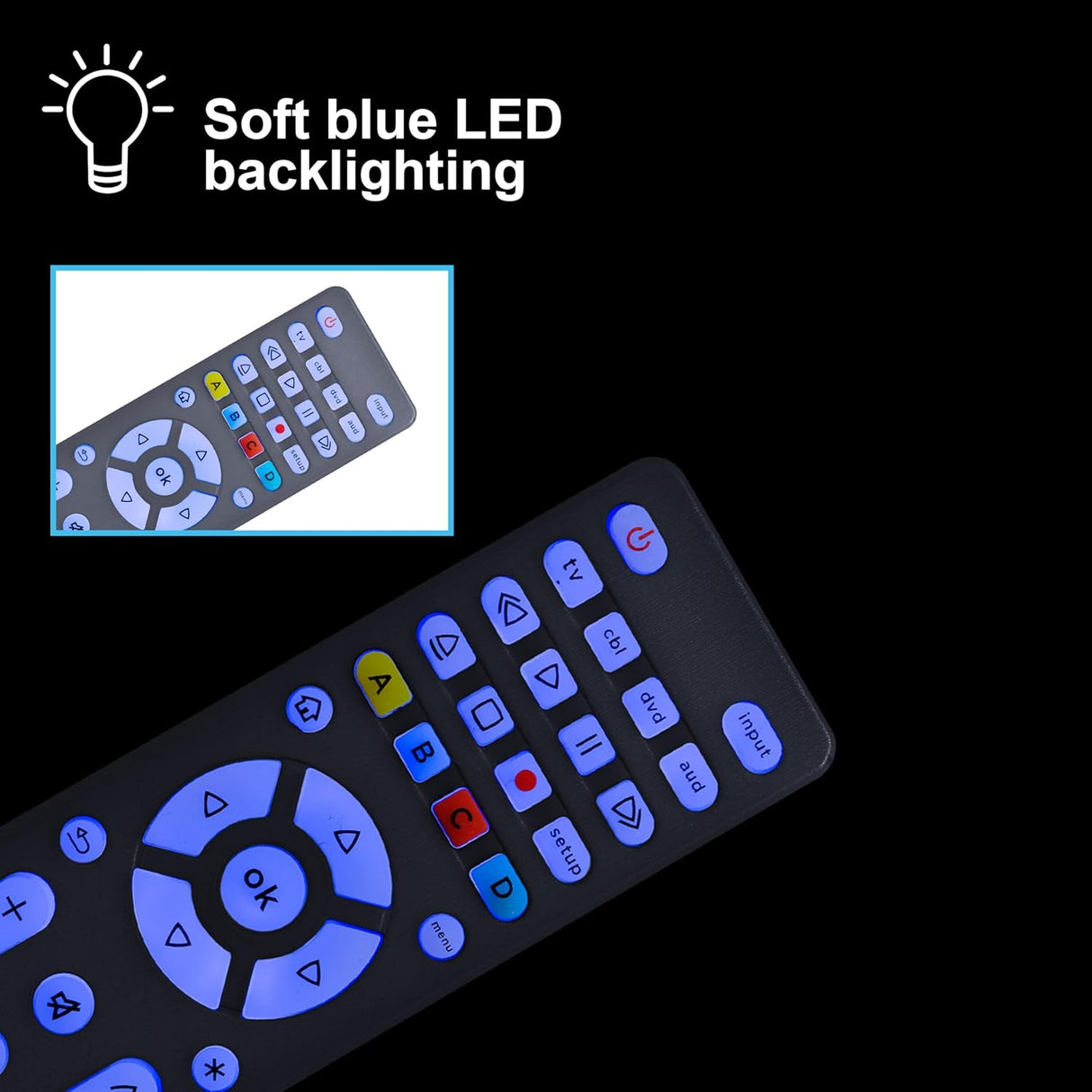 Control Remoto GE para TV Samsung, 4 Dispositivos, 48848