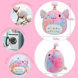 Juguete de peluche Axolotl 12 pulgadas, suave, modelo unicornio