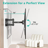 Soporte de pared para TV para la mayoría de tV curvos planos