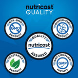 Nutricost BCAA Powder 2:1:1, Gluten Free, Non-GMO, 120 Servs
