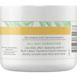 Crema hidratante hidratante para pieles sensibles con aloe
