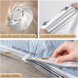Bolsas de almacenamiento al vacío para ropa de cama y edredones