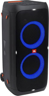 Altavoz portátil JBL Partybox 310, sonido potente y luces.
