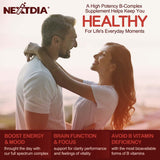 Suplementos Gomitas de complejo de vitamina B  2000 mcg
