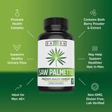 Suplemento Saw Palmetto   para la salud próstata extracto