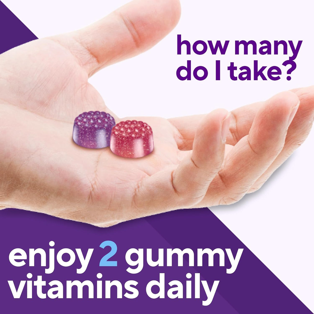 Vitamín Gummy para Hombres Vitafusion, Multivitamínico 120u