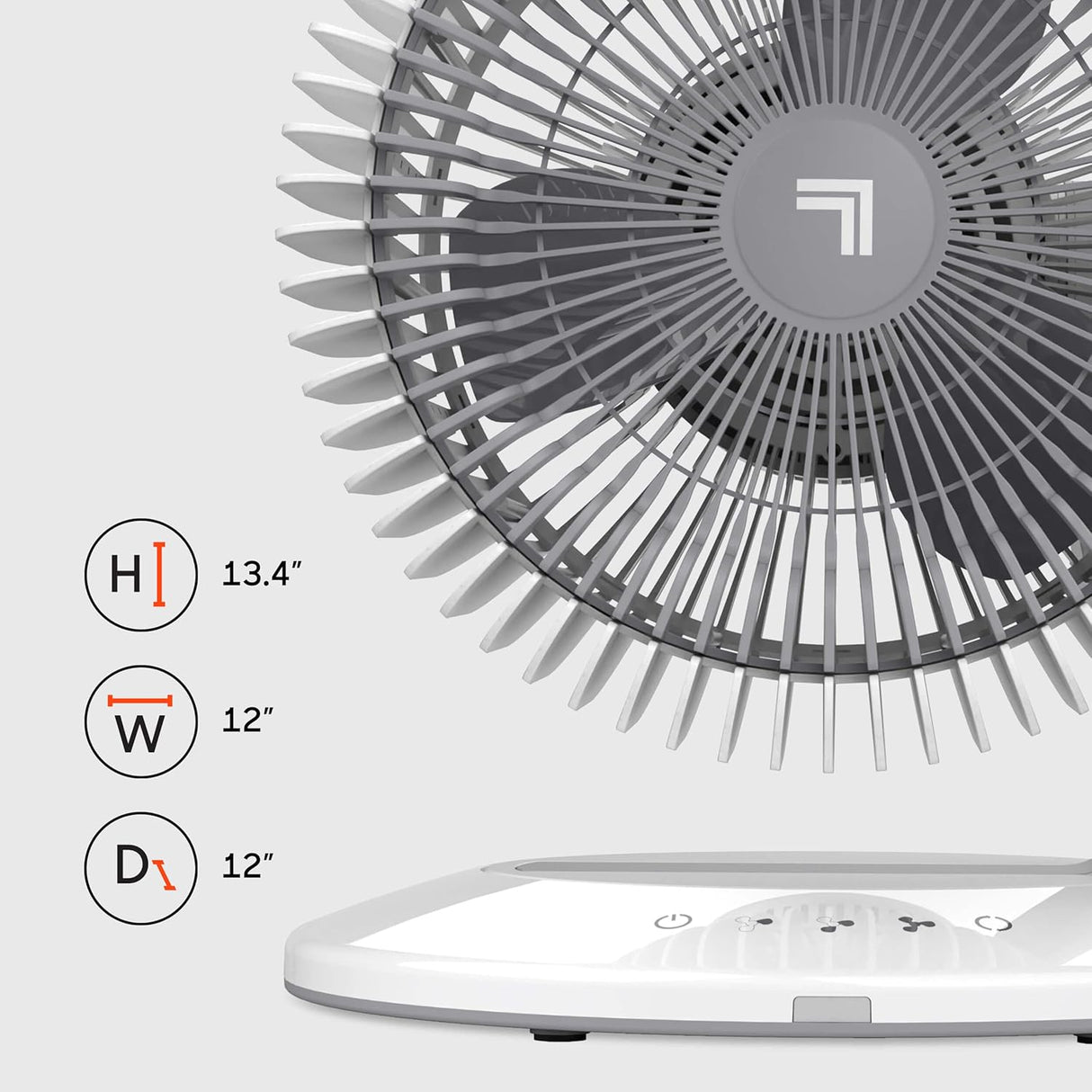 Ventilador Oscilante para Sala - Sharper Image REFRESH 06 OSC