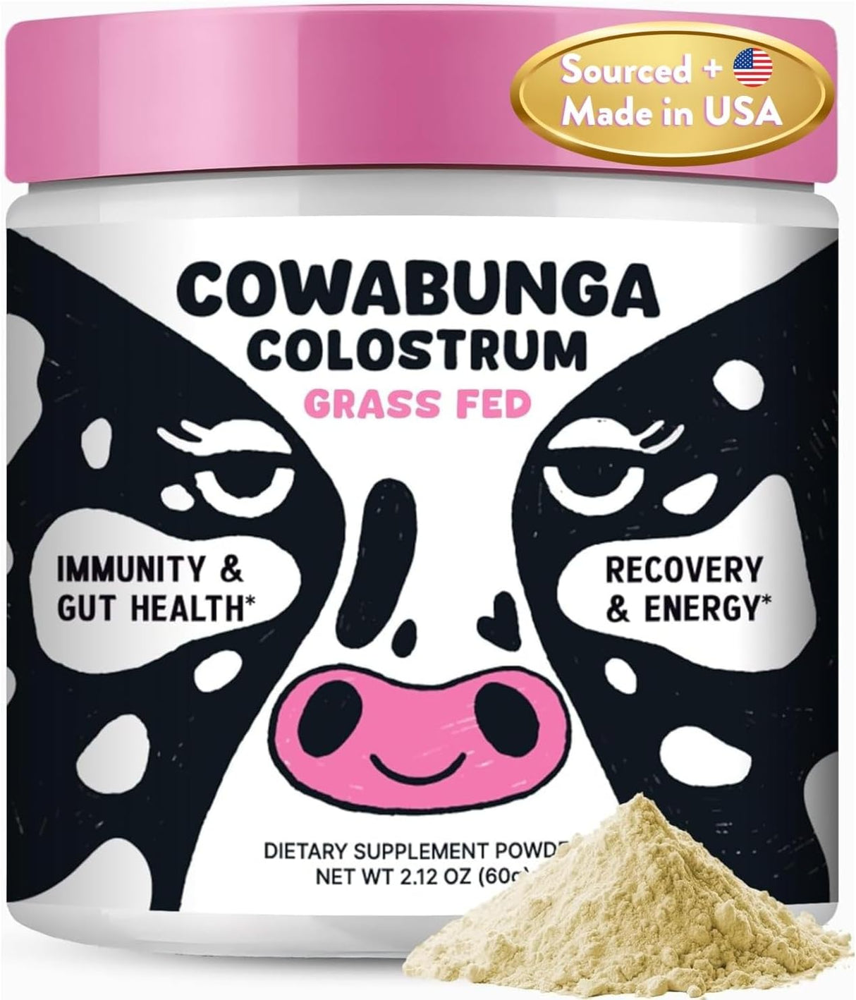 Colostro Premium en Polvo - Inmunidad, Salud Intestinal