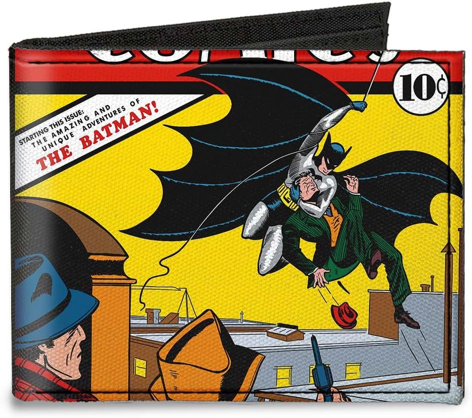 Cartera Canvas Bi-fold Cómic Detective Clásico Nº 27 F