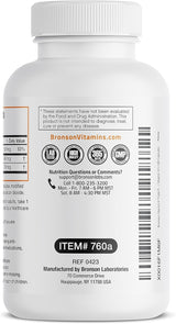 Suplemento de vitamina K2 MK7 Triple Play de Bronson
