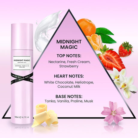 Perfume de Noche Mágica: Dulce, Afrutado, Vainilla para Mujer