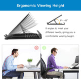 Soporte elevador ajustable para laptop HNLR2 HUANUO