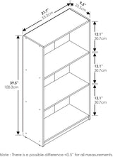 Estantería básica de 3 niveles - Modelo 99736DBR