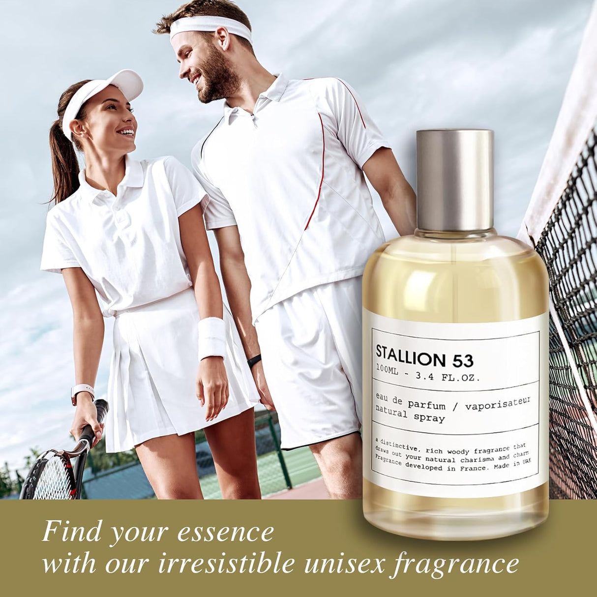 Set de Regalo Eau de Parfum Unisex Stallion 53 - Incluye Vela y Atomizador