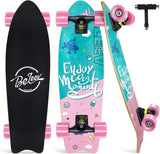 Patineta Completa para Principiantes, 27 x 8 Pulgadas, 7 Capas