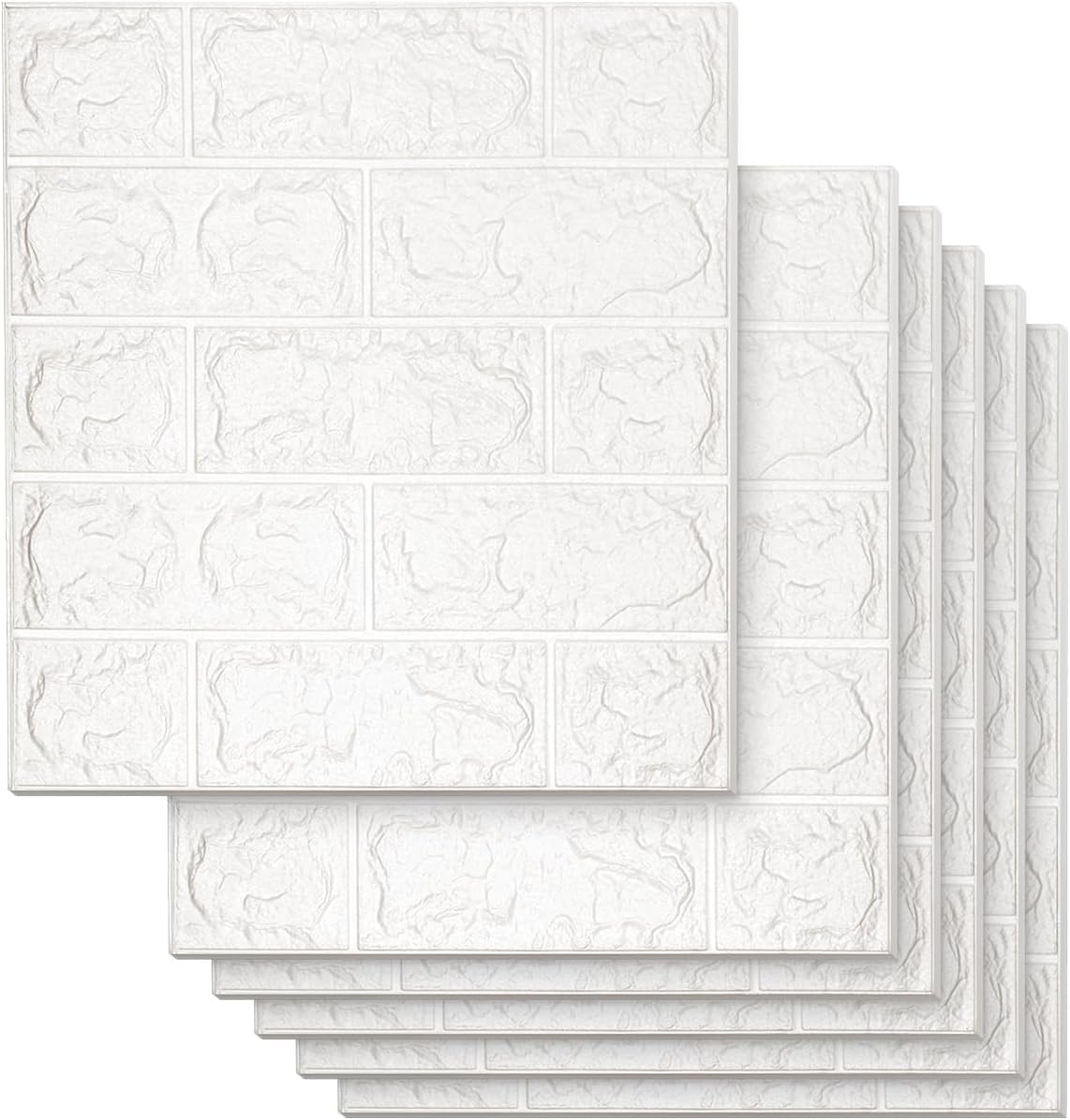 Paneles 3D Autoadhesivos Pared, Decoración, 20 Piezas