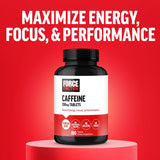 Píldoras de cafeína 200mg Force Factor, energía y enfoque