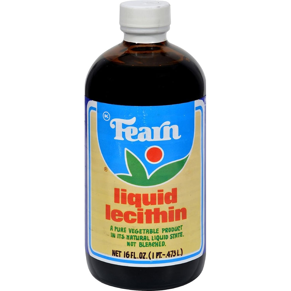 Fearn Lecitina líquida Fearn Natural  16 onzas