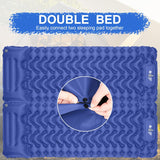 Colchoneta Ultraligera Inflable para Camping con Bomba Integrada