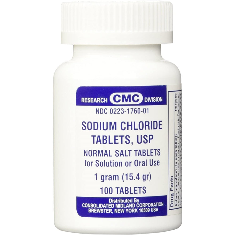 Suplementos postizas Sod Chlor 1 GM 100 unidades