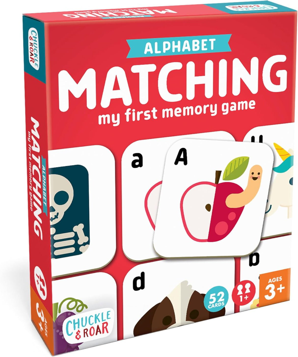 Juego de Memoria de Letras - Chuckle & Roar - Para Niños 3+